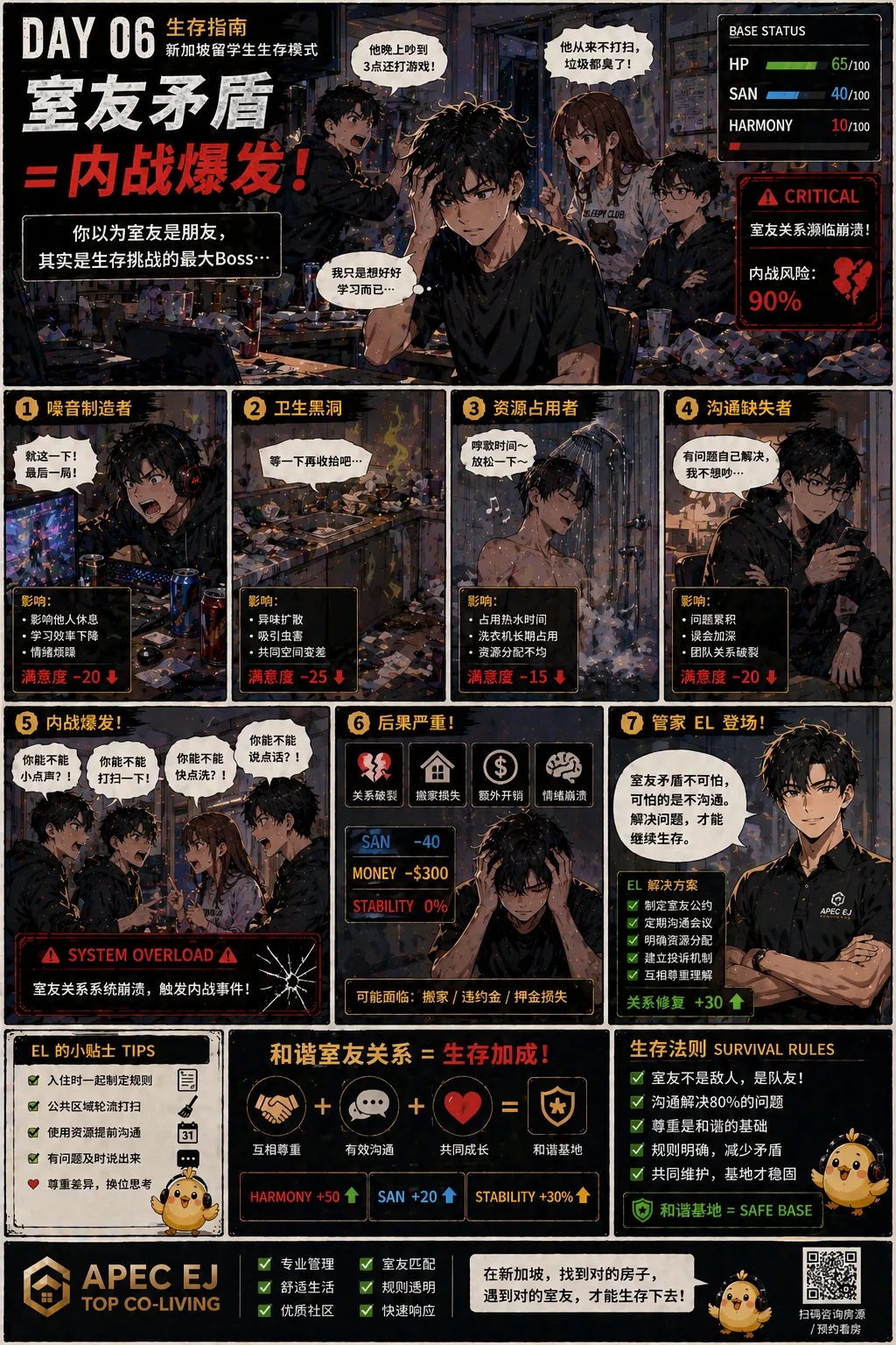 防坑攻略 签友矛盾